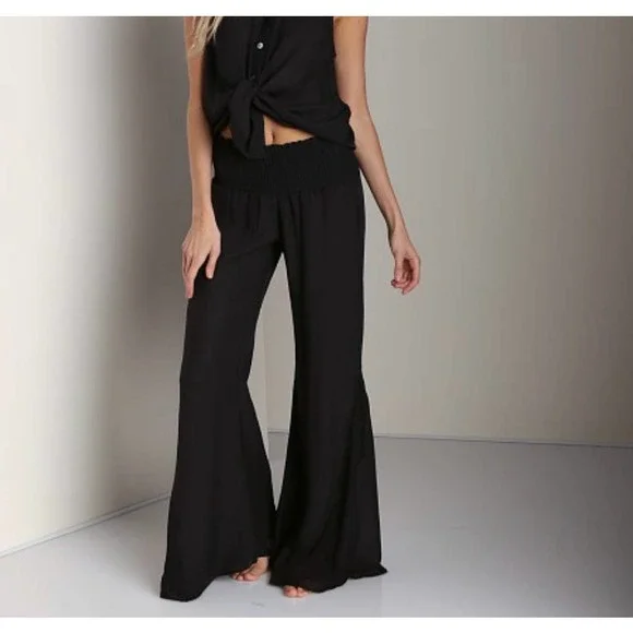 Show Me Your Mumu Roberts Party Wide Leg Pants Large - Picture 11 of 11